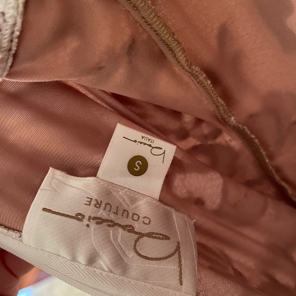 Baccio Couture Zara White Short Cocktail Dress - Picture 6 of 7